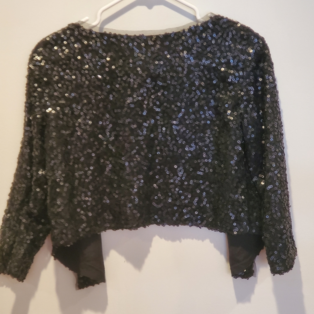 New American Eagle sequin blazer XS